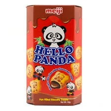 10 Boxes Meiji Hello Panda Chocolate Biscuit 43g Each