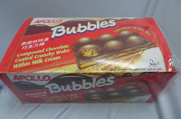 722ad4f6f5c76c0a3257c2f25212738b.webp 24 Packs Apollo Bubbles Chocolate Wafer 32g