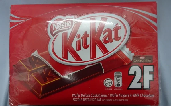 9676ac69273266b54f090ddd2cc237b0.webp 24 Packs Kit Kat 2F Chocolate Bar 17g