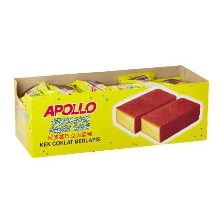 24 Pcs Apollo Chocolate Layer Cake