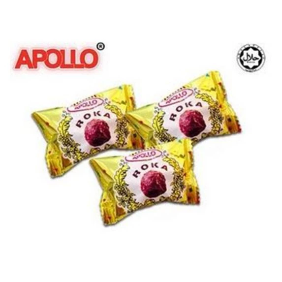 70 Pieces Apollo Roka Wafer Ball Chocolate 6g