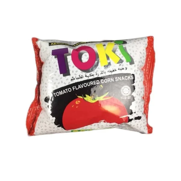 30 Packs Toki Tomato Corn Snack 14g Each