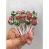 50 Pcs Mini Lollipop Candy Rainbow Coke Cola Sprite Planet Durian Watermelon Mix Fruits Spiderman Eyeball Milk Choc